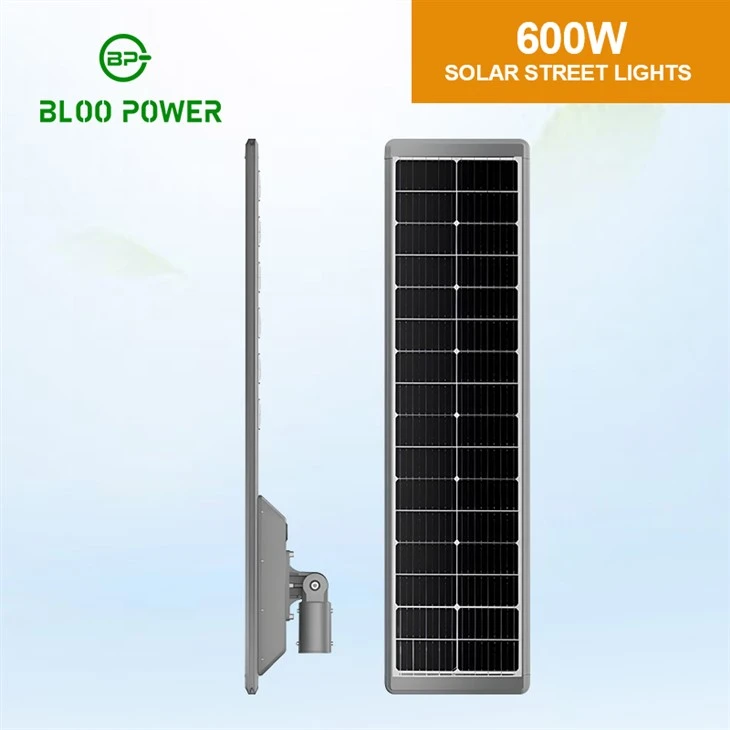 23% High Solar Street Light 600W For Roads