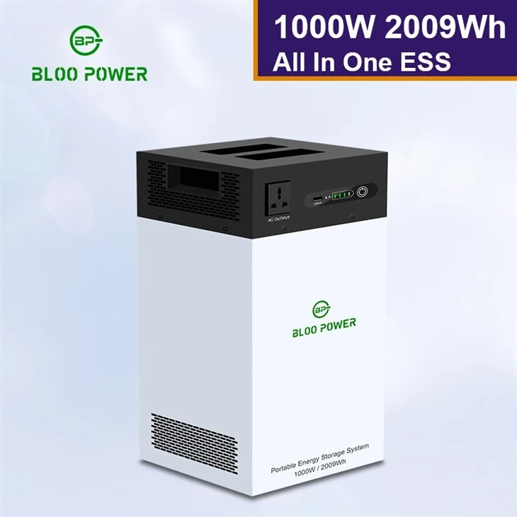 Best Sales 2009Wh 2KW 1KW 500W Portable Home All-in-one With Solar PV System