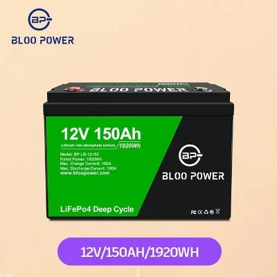 12V 150Ah litiumjonbatteri