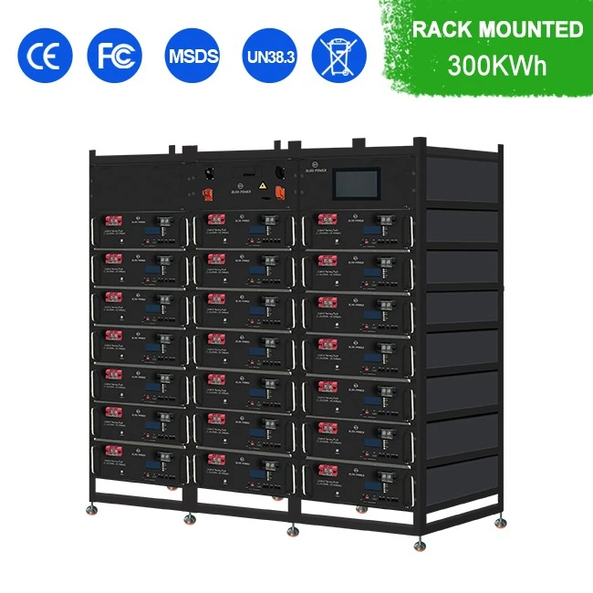 Big size 300 kWh battery bank