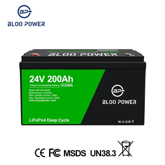 Lithium Ion Batteries 24V 200Ah