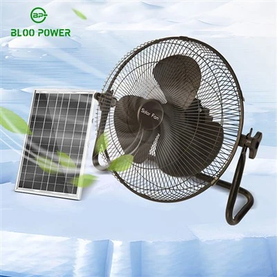 12v 24v 110v 12W 15W OEM solenergi laddningsbar solfläkt