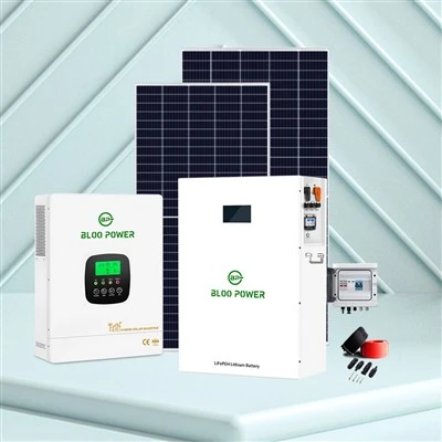5KWh 5KW Solenergisystem Hybrid DIY Hushåll BESS