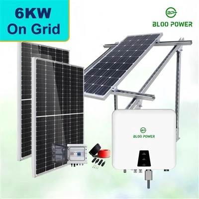 Sigle Phase 6KW Solar Inverter PV Utan batterilagring
